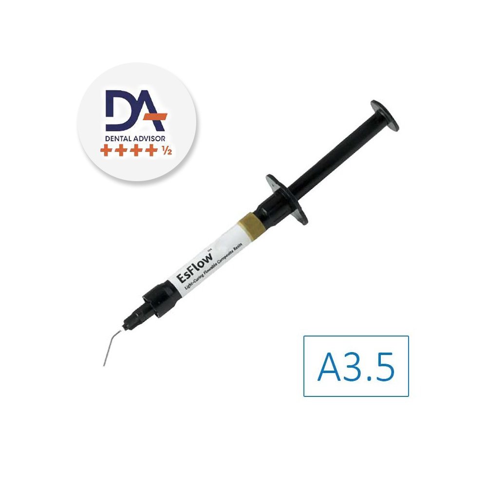 Es Flow A3.5 (2 seringues x 2g résine composite fluide photopolymérisable) - oofti.fr