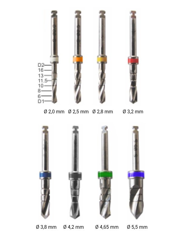 Kit 8 forets pointeurs de marquage - oofti.fr
