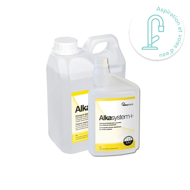 Détergent désinfectant concentré pour le nettoyage et la désinfection des systèmes d’aspiration chirurgicale. Nettoyage parfait et puissante action sur les dépôts calcaires. Actif anti-mousse pour prévenir les interruptions d’aspiration. Actif sur Streptococcus mutans, une des bactéries responsable des caries. Matières premières d’origine végétale, facilement biodégradables. Parfum agrumes 100% naturel.