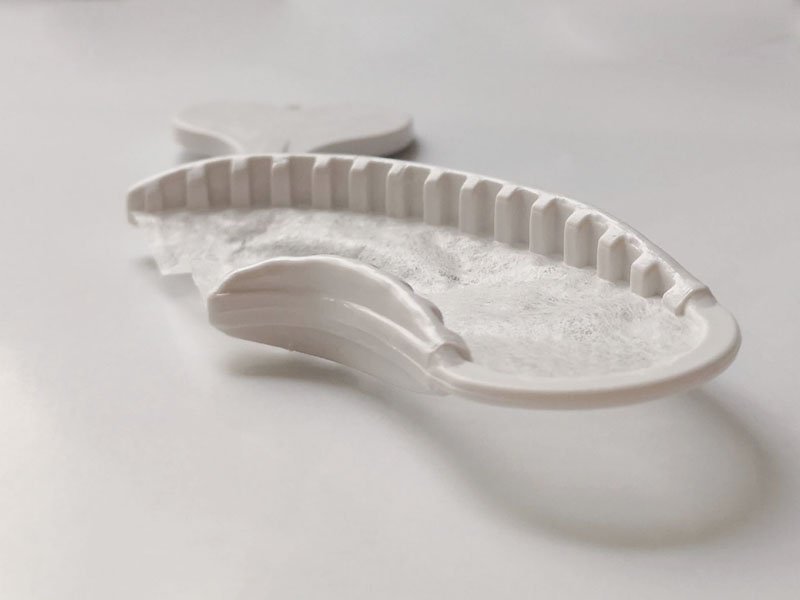 Boîte de 35 porte-empreintes jetables quadrants - oofti.fr