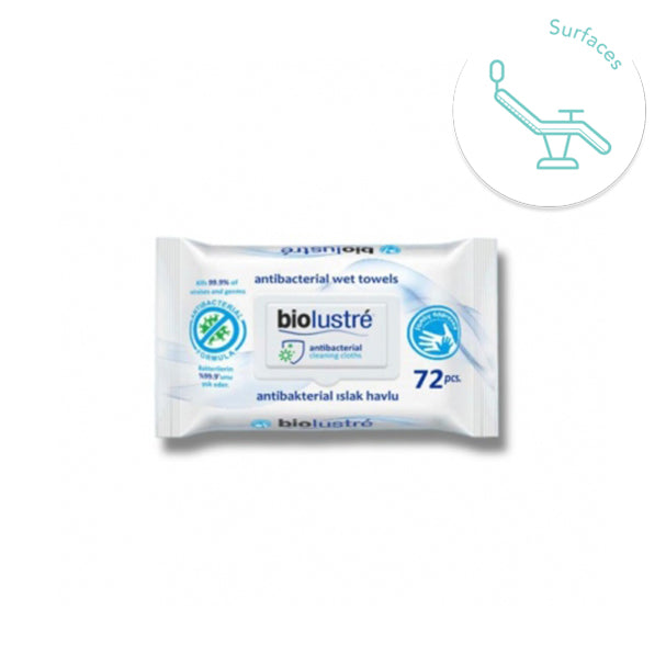 Les lingettes antiseptiques biolustré BIO nettoient et éliminent 99,9% des bactéries, virus et champignons. Ces lingettes hydroalcooliques bio sont réputées pour leur efficacité, notamment dans le milieu médical. Normes: EN13627 EN13624 EN14476