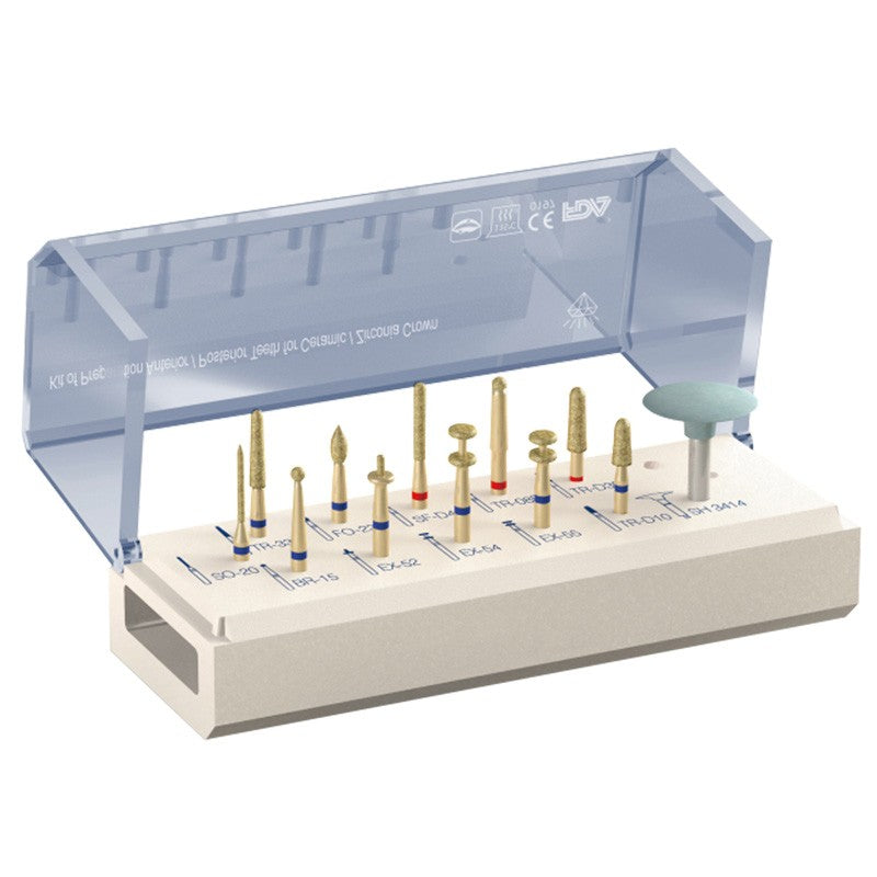 Kit de préparation de couronne céramique / zircone antérieur/postérieur - oofti.fr