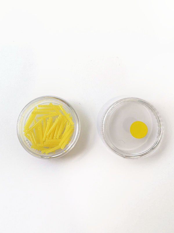 Lot de 40 tenons cylindro coniques calcinables jaunes longueur 11,4 mm, diamètre 1,28mm - oofti.fr