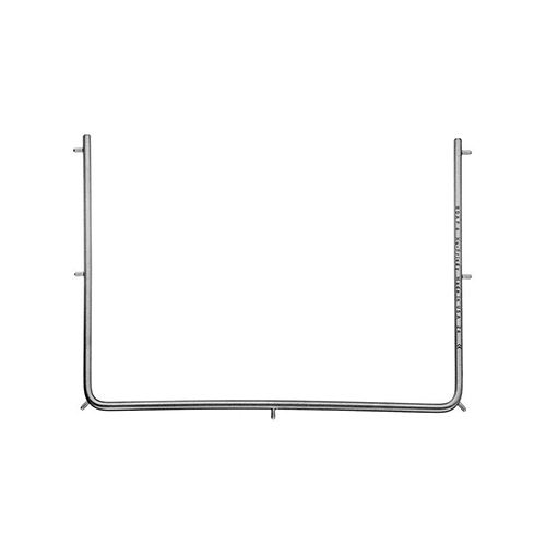 Cadre à digue de Hu-Friedy. Maintient le champ de vision dégagé. Prévient la gêne occasionnée par l'écartement des joues. Peut-être utilisés comme point d'ancrage. Disponible en 2 tailles : pour adulte et enfant.