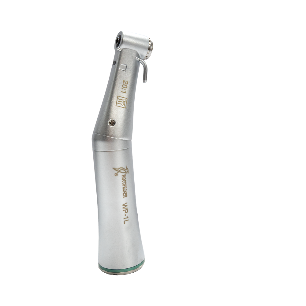 Le modèle WP-1L de Woodpecker est un instrument dentaire de haute précision, doté d'un moteur allemand de pointe et d'une conception innovante. Son rapport de transmission de 20:1 en fait un outil polyvalent, idéal pour une gamme étendue de procédures dentaires.