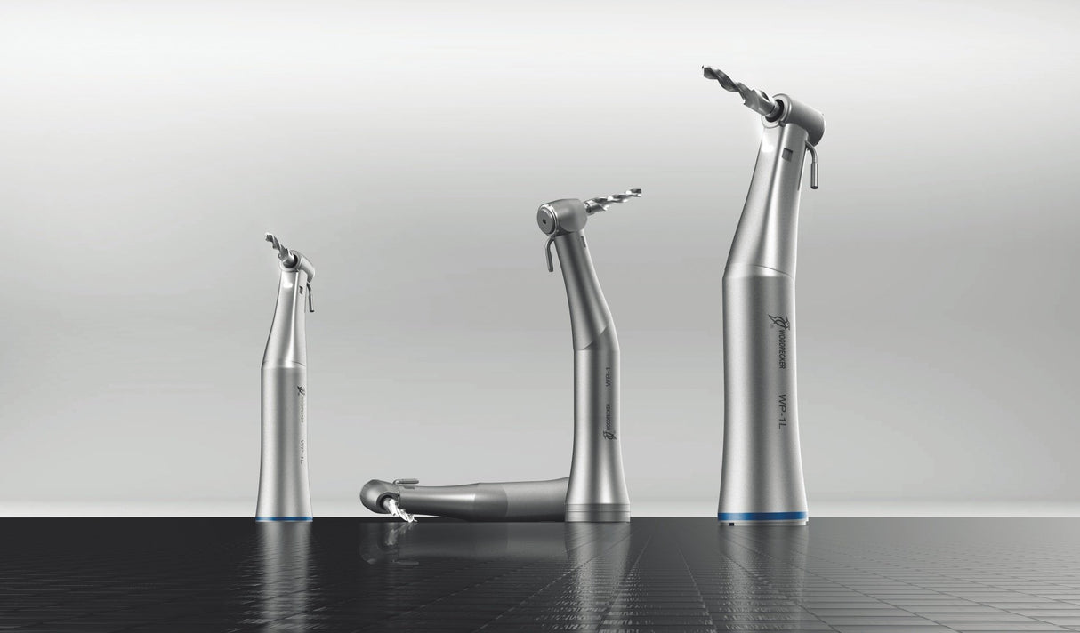 Moteur d'implantologie implant-X™ de la marque DTE™ vendu avec son contre angle bague verte 20:1 DTE™ - oofti.fr