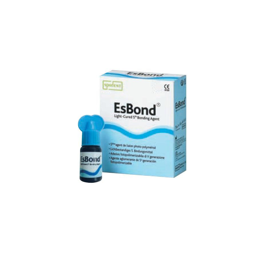 Es Bond 5ml adhésif de 5ème génération composé de glycerolate dimethacrylate et Hydroxyethylmethacrylate - oofti.fr