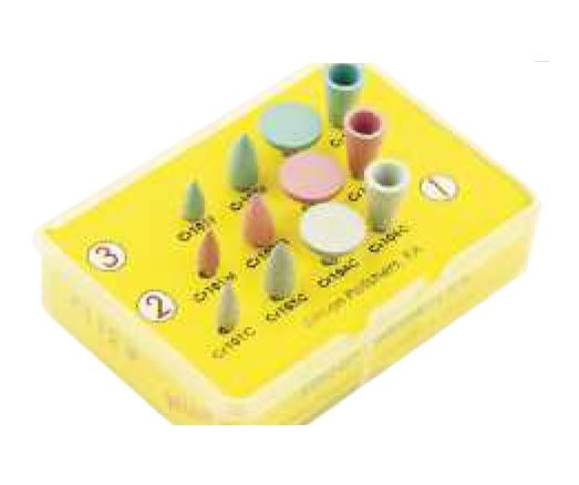 Kit 12 fraises de polissage porcelaine/dents naturelles - oofti.fr