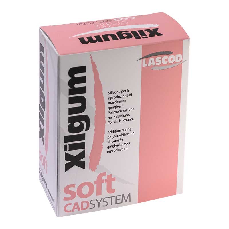 silicone pour la reproduction de masques gingivaux Xilgum™ SOFT - oofti.fr