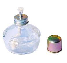 Lampe à alcool en verre 100 ml - oofti.fr