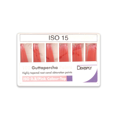 Pointes de gutta percha (boîte de 100) - Dentsply Sirona - oofti.fr