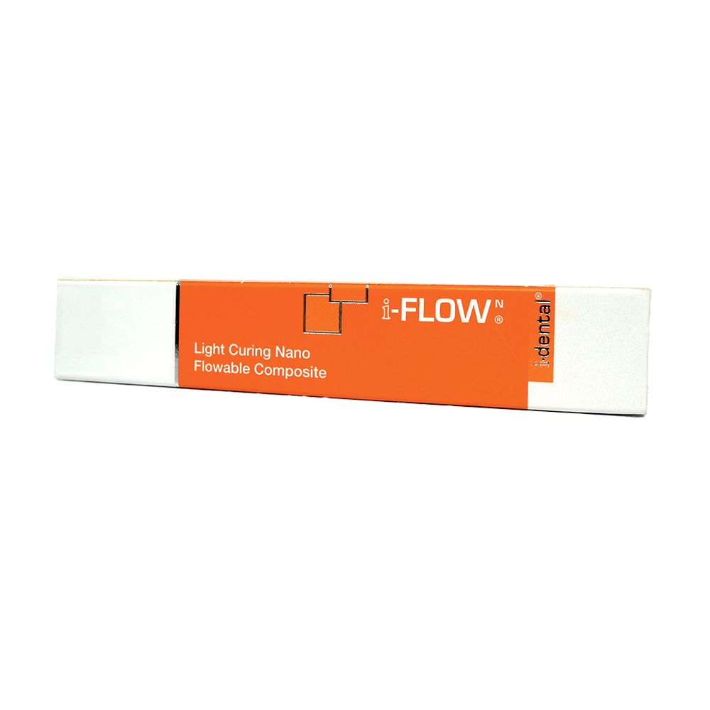 i-FLOW est un composite fluide nanohybride photopolymérisable spécialement conçu pour diverses applications dentaires. i-FLOW assure des résultats exceptionnels grâce à sa consistance de viscosité équilibrée, offrant une fluidité optimale pour une surface autonivelante. Sa texture, ni trop liquide, ni trop dense, garantit une application précise tout en maintenant sa position, assurant ainsi une expérience clinique optimale et des résultats esthétiques de qualité supérieure.