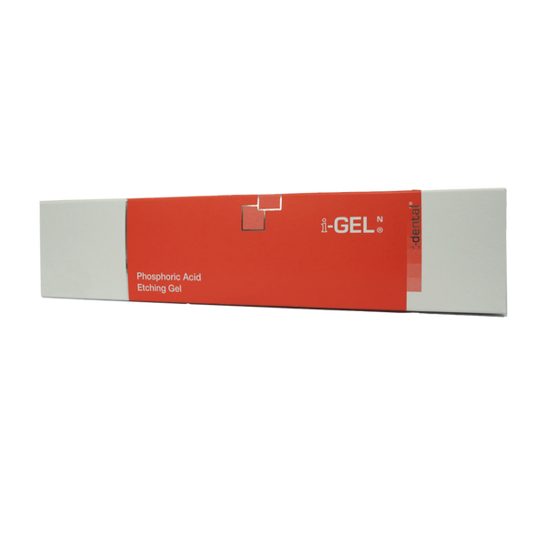 Le i-GEL est un gel de gravure à l'acide phosphorique, spécialement conçu pour la préparation de surfaces dentaires avant des procédures dentaires diverses. Ce produit se présente sous forme de gel et de liquide, contenant une concentration élevée de 37% d'acide phosphorique, assurant une performance optimale.