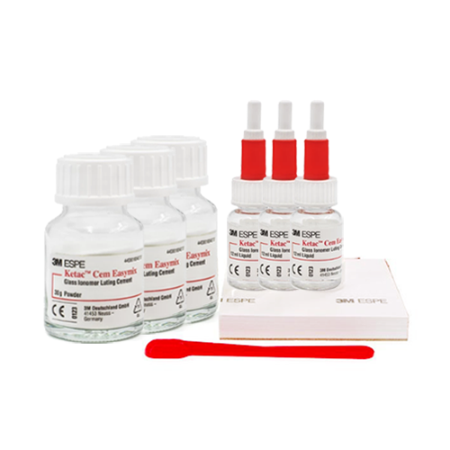 Ketac Cem Easymix 3M Ciment verre ionomère poudre, liquide et ou kit - oofti.fr