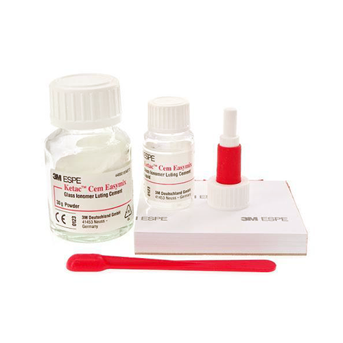 Ketac Cem Easymix 3M Ciment verre ionomère poudre, liquide et ou kit - oofti.fr