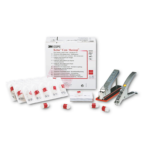 Ketac Cem Maxicap 3M Ciment verre ionomère kit et ou capsules - oofti.fr