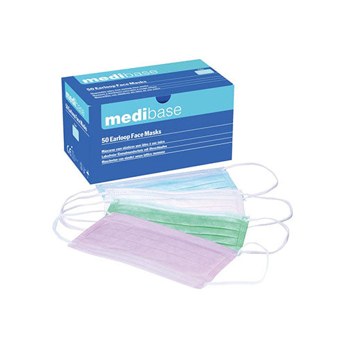 Masques x50 - Différents coloris - MEDIBASE - oofti.fr
