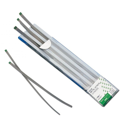 Metal Strips Pack of 12 steel strips for polishing - GC