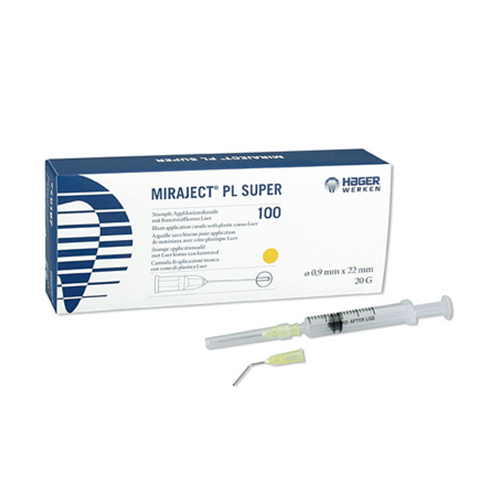 Miraject Aiguilles d'irrigation stériles - Hager & Werken - oofti.fr