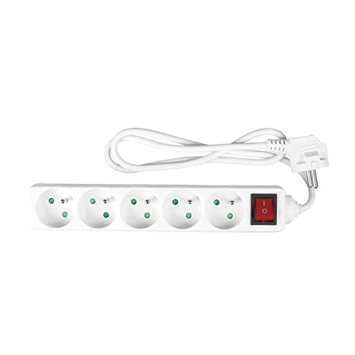 Bloc multiprise 5 prises avec interrupteur - oofti.fr