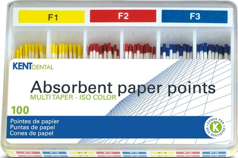 Pointes papier MultiTaper - Kent Dental