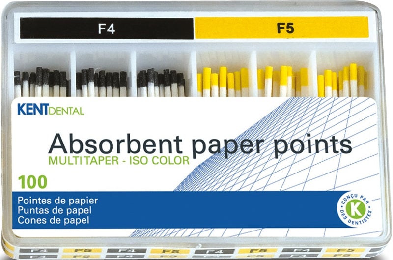 Pointes papier MultiTaper - Kent Dental