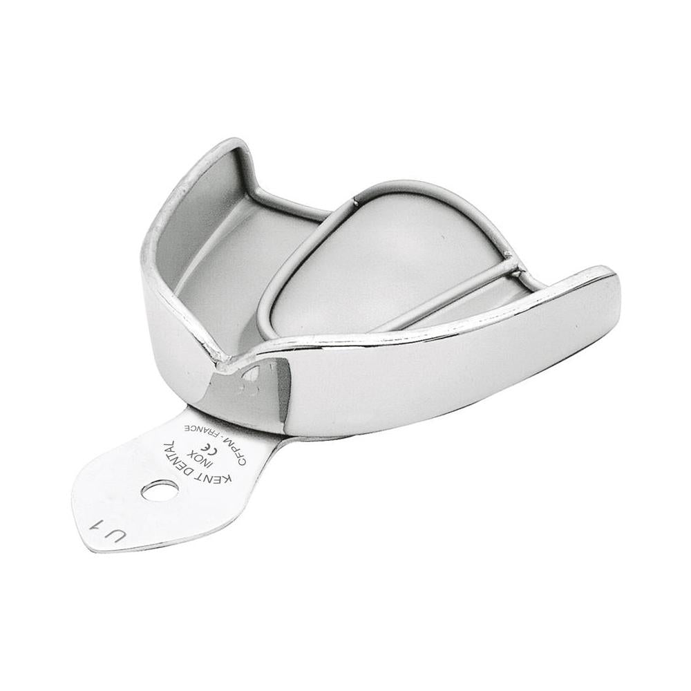 Porte-empreintes non perforés inox - Kent Dental