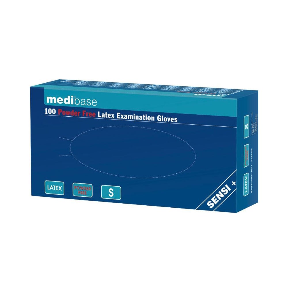Gants d’examen en latex non poudrés SENSI+ MEDIBASE