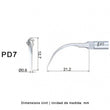 Insert PD7 compatible Satelec - WOODPECKER - oofti.fr