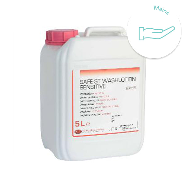 SAFE-ST WASHLOTION SENSITIVE Lotion nettoyante au pH neutre - DEHP