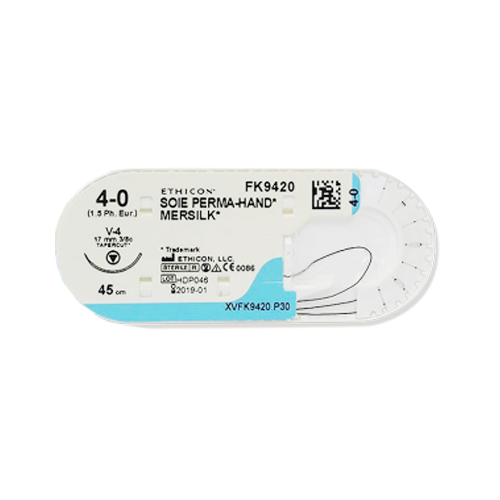 Fil de suture soie noire - Thicon Johnson & Johnson