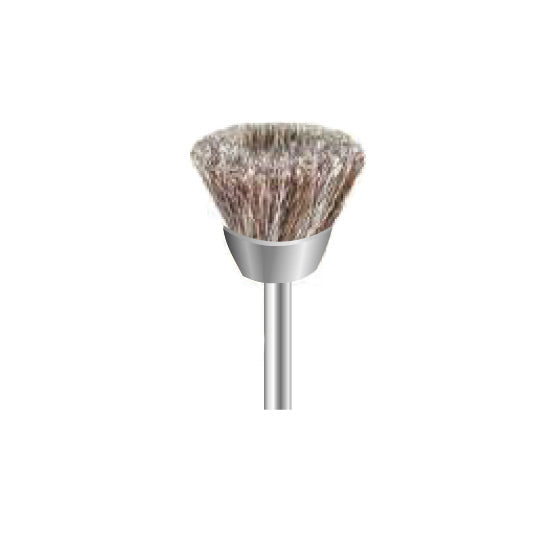 Brosses de polissage - Poils de chèvres - Ø 12 mm - DIAN FONG - Dental Coop