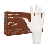 Gants d'examen et de protection x100 -  Latex sans poudre - MERCATOR - Dental Coop - oofti.fr