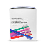 Brosses à dents imprégnées dentifrice - 100 brosses - Hua En