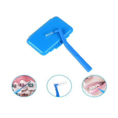 Brosse interproximale avec cure-dent x8 pièces - CoralClean - oofti,fr