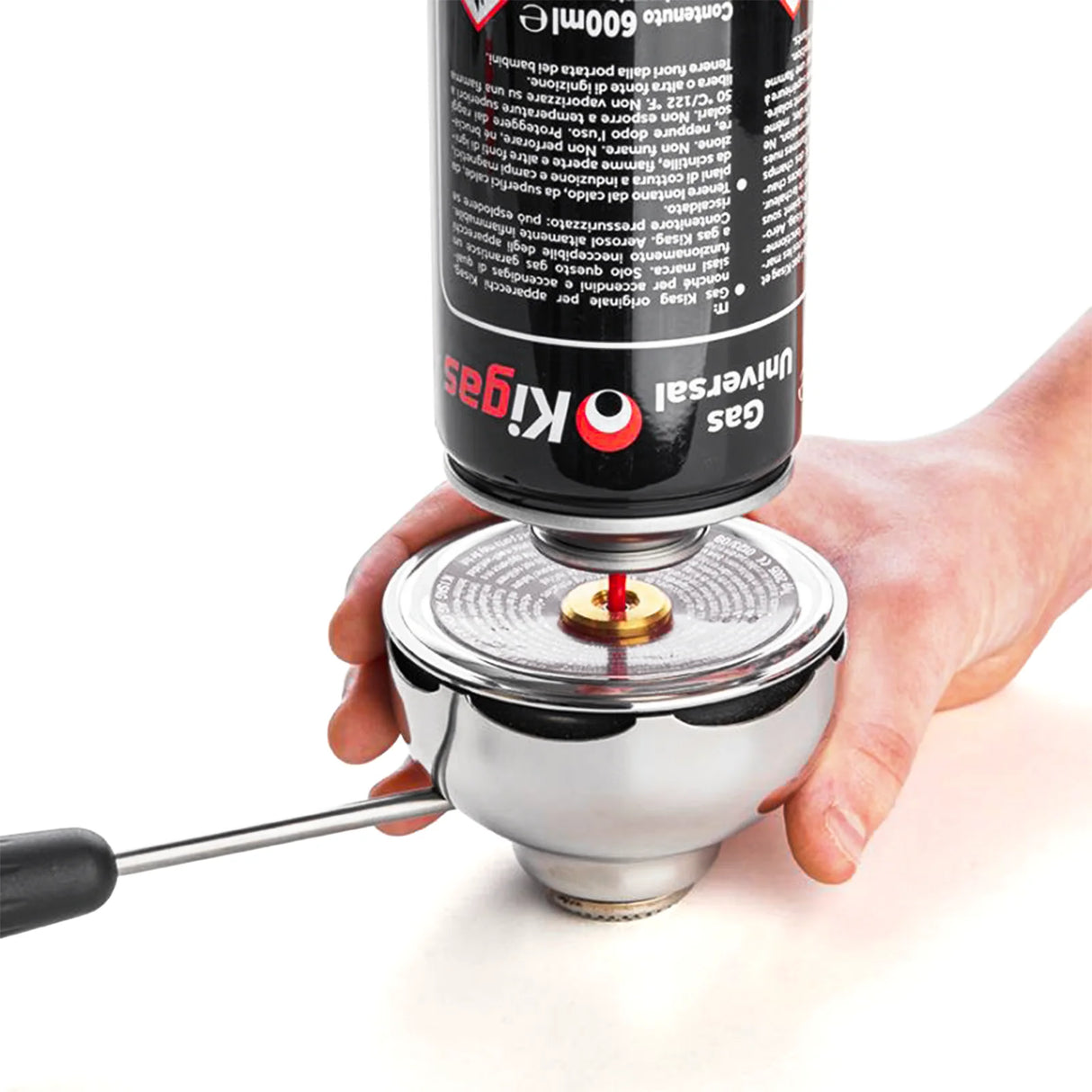 Gas refill cylinder 400 ml - Kisag