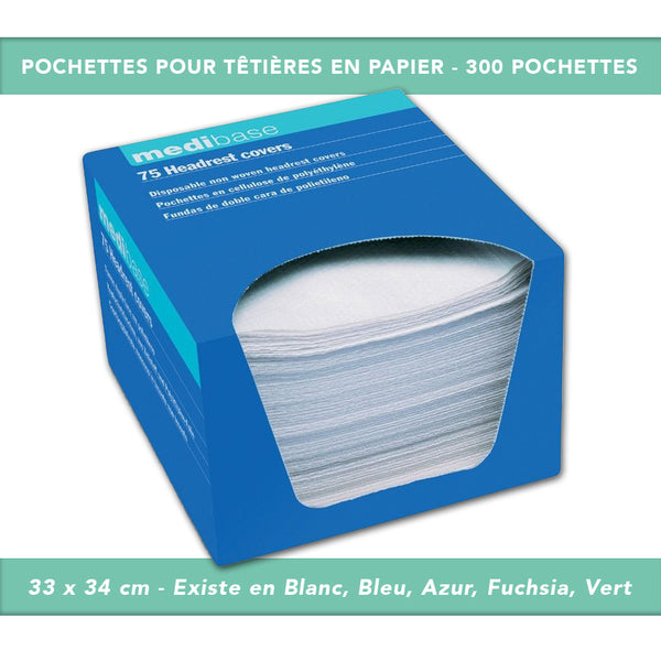 Pochettes têtières en cellulose - MEDIBASE - oofti.fr