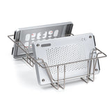 Support inox pour 8 couvercles de plateaux D-SCT8S | Smeg