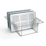 Support inox pour plateaux / cassettes, existe en 3 modèles - D-ST11 | Smeg - oofti.fr