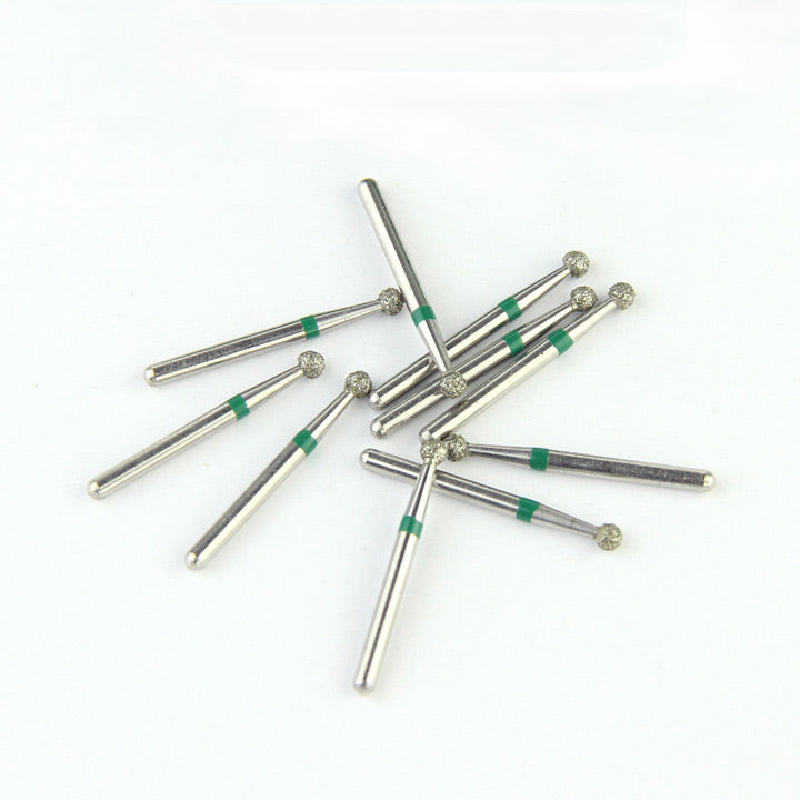 Fraise diamantée x5 FG - Tête Ronde - Hauteur 19 mm - ISO : 001 - DIAN FONG