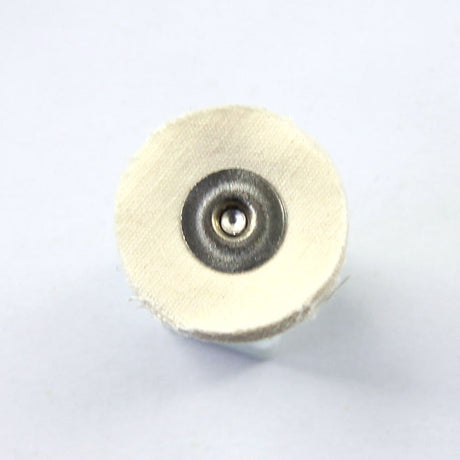 Brosses de polissage 01Q22 - Ø 22 mm - Tissu blanc - DIAN FONG - Dental Coop