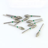 Fraises Diamantée FG x5 - Tête Double Conique - Hauteur 19 mm - Iso : 039 - DIAN FONG - Dental Coop