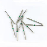 Fraises Diamantée FG x5 - Tête pointu - Hauteur 24 mm - Iso : 250 - DIAN FONG - Dental Coop