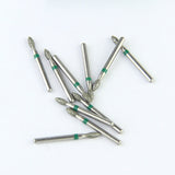 Fraises Diamantée FG x5 - Tête pointu - Hauteur 19 mm - Iso : 257 - DIAN FONG - Dental Coop