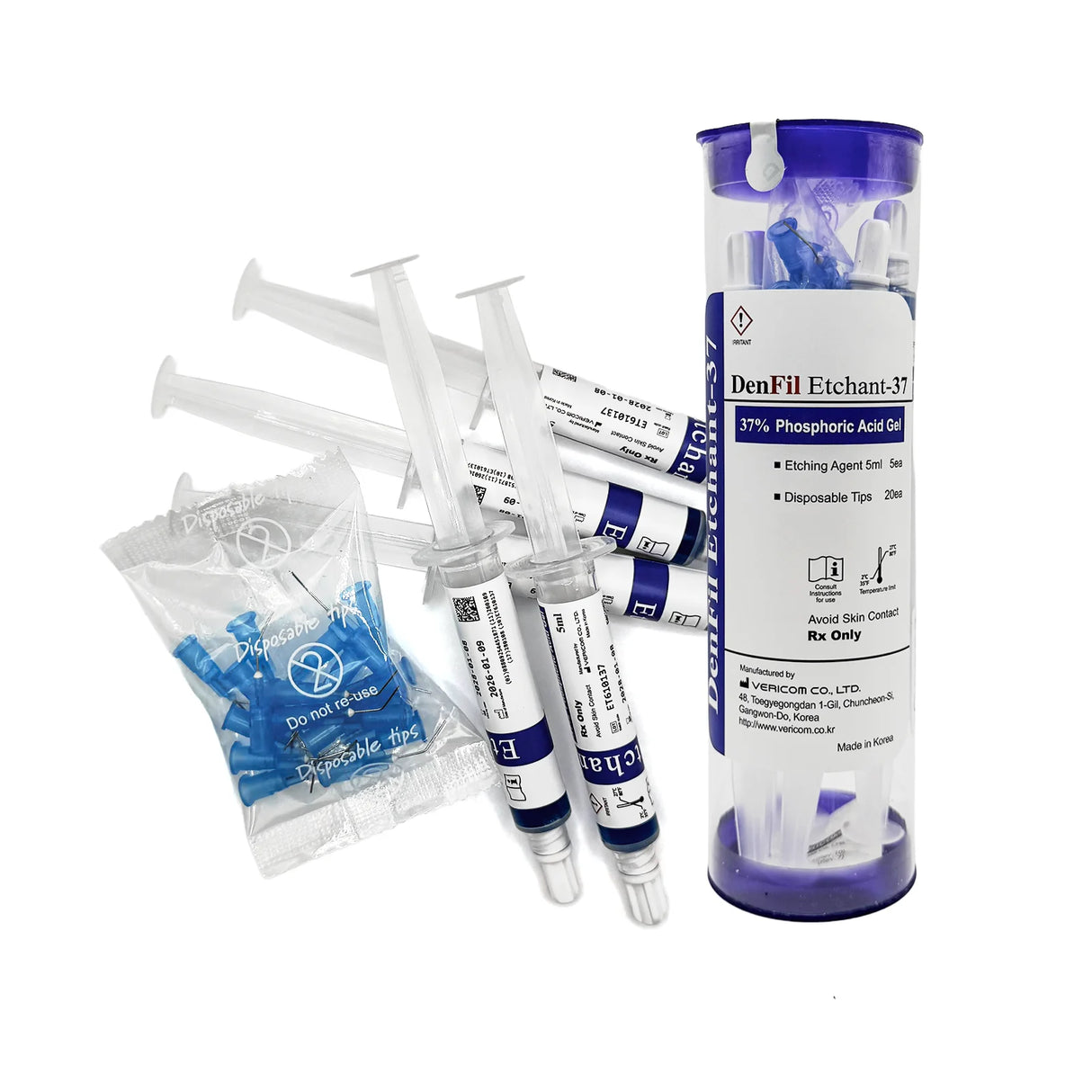 Denfil Etchant 37 % – Gel de mordançage - Vericom