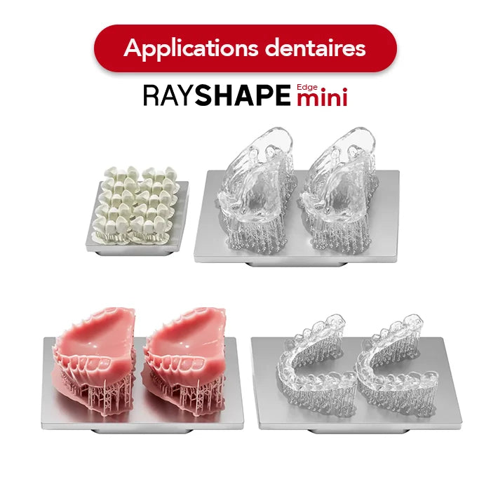 Imprimante dentaire 3D - Edge mini - RAYSHAPE - oofti.fr