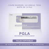 Fil de suture PGLA - Boîte de 12 - WEGO