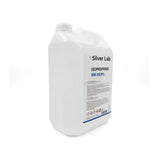 Vue légèrement de profil du bidon Isopropanol IPA 99,9% 5L SilverLab pour nettoyage de résine et entretien technique - oofti.fr