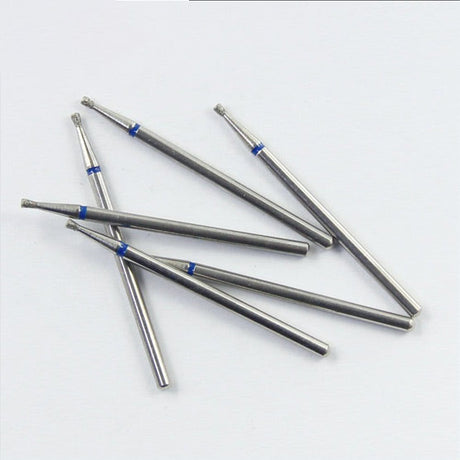 Fraises diamantées pièce à main HP - Hauteur 1,2 mm - Iso : 010 - Dental Coop