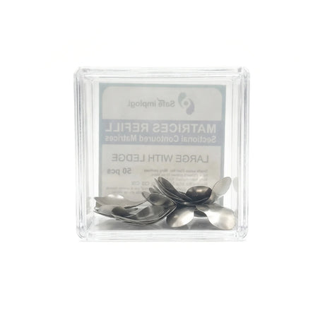 boite 50 matrices prédécoupées en acier inoxydable (épaisseur 0.05 mm) - oofti.fr